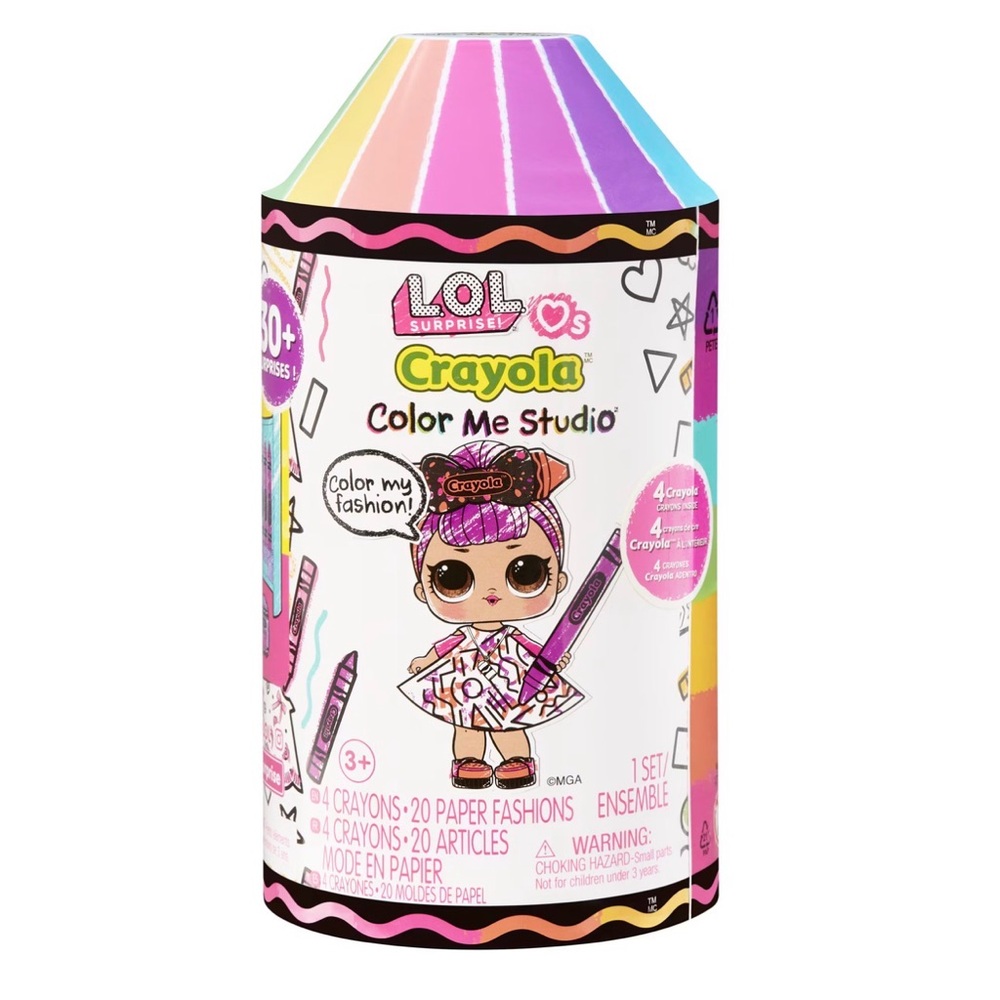 L.O.L. Surprise! ❤️’s CRAYOLA Color Me Studio Collectable Dolls NEW!!!